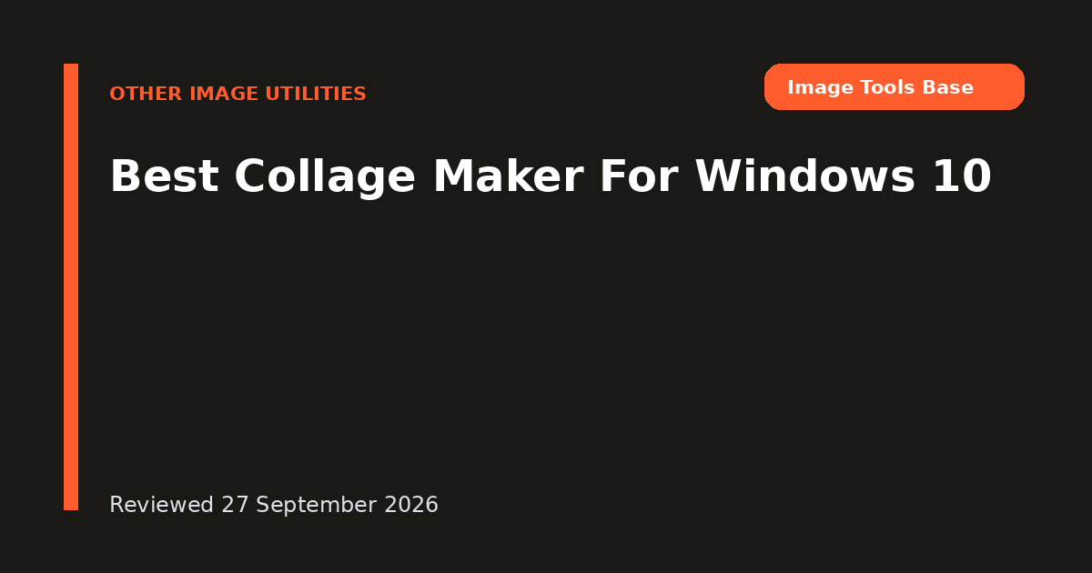 Best Collage Maker For Windows 10