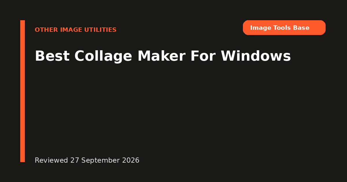 Best Collage Maker For Windows