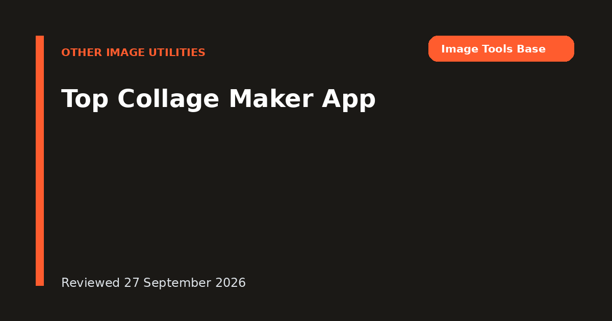 Top Collage Maker App